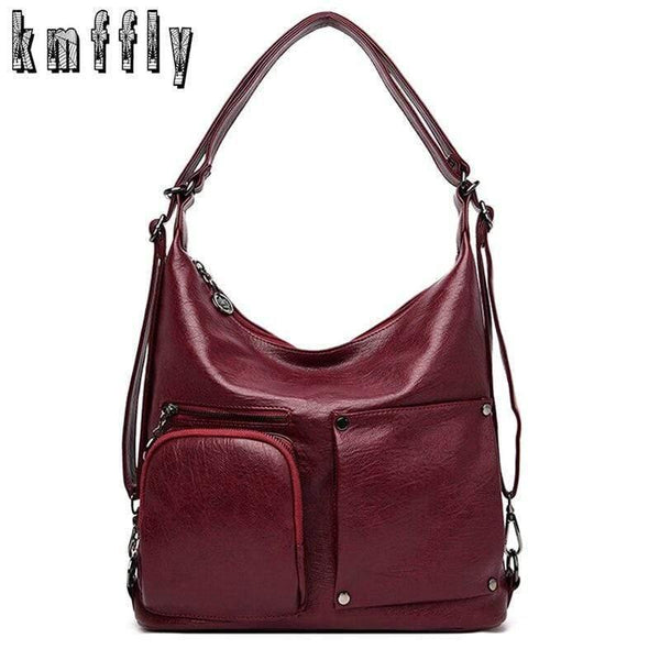 Multifunction Leather Luxury Handbags Women Bags Designer Handbags Ladies Shoulder Hand Bags