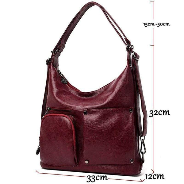 Multifunction Leather Luxury Handbags Women Bags Designer Handbags Ladies Shoulder Hand Bags