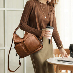 Multifunction Leather Luxury Handbags Women Bags Designer Handbags Ladies Shoulder Hand Bags