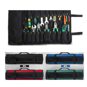 Planet Gates Multifunction Oxford Cloth Folding Wrench Bag Tool Roll Storage Pocket Tools Pouch Organizer Holder Portable Case