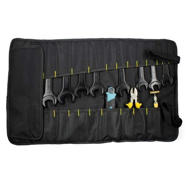 Multifunction Oxford Cloth Folding Wrench Tool Bag Roll Storage Pocket Tools Pouch Portable Case Organizer Holder