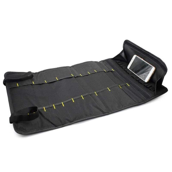 Multifunction Oxford Cloth Folding Wrench Tool Bag Roll Storage Pocket Tools Pouch Portable Case Organizer Holder
