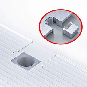 Planet Gates Multifunction Shower Pipe Rod Rack Storage Shelves Racks Shampoo Bath Towel Tray Shelf Home Bathroom Organization Accessories