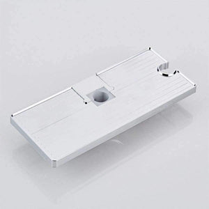 Planet Gates Multifunction Shower Pipe Rod Rack Storage Shelves Racks Shampoo Bath Towel Tray Shelf Home Bathroom Organization Accessories