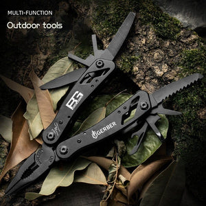 Planet Gates Multifunction Stainless Steel Multi-tool Pocket Knife Pliers Folding Pliers Mini Portable Folding Pliers