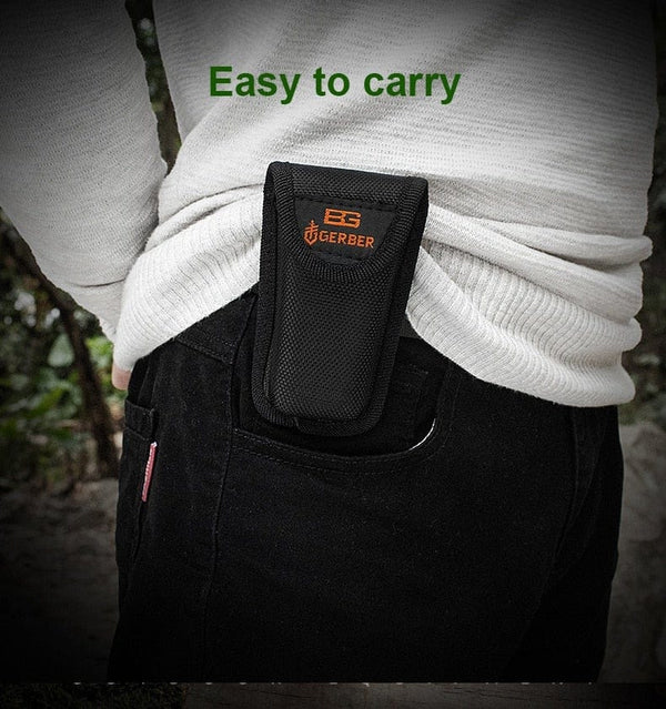 Planet Gates Multifunction Stainless Steel Multi-tool Pocket Knife Pliers Folding Pliers Mini Portable Folding Pliers