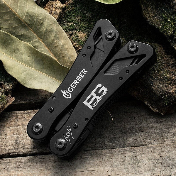 Planet Gates Multifunction Stainless Steel Multi-tool Pocket Knife Pliers Folding Pliers Mini Portable Folding Pliers
