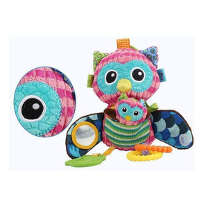 Planet Gates Multifunctional Baby Toys Rattles Mobiles Soft Cotton Infant Pram Stroller Car Bed Rattles Hanging Owl Plush Toys