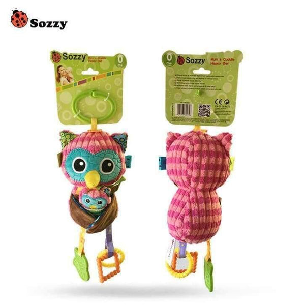 Planet Gates Multifunctional Baby Toys Rattles Mobiles Soft Cotton Infant Pram Stroller Car Bed Rattles Hanging Owl Plush Toys