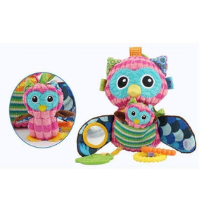 Planet Gates Multifunctional Baby Toys Rattles Mobiles Soft Cotton Infant Pram Stroller Car Bed Rattles Hanging Owl Plush Toys
