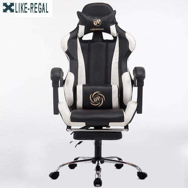 Planet Gates Multifunctional Fashion  Household Reclining Office Chair With Footrest Racing Seat