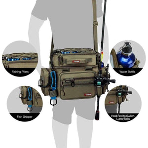 Planet Gates Multifunctional Fishing Bag Large Storage Tackle Box Bag Portable Outdoor Sports Hiking Camping Bag Bolsa De Pesca