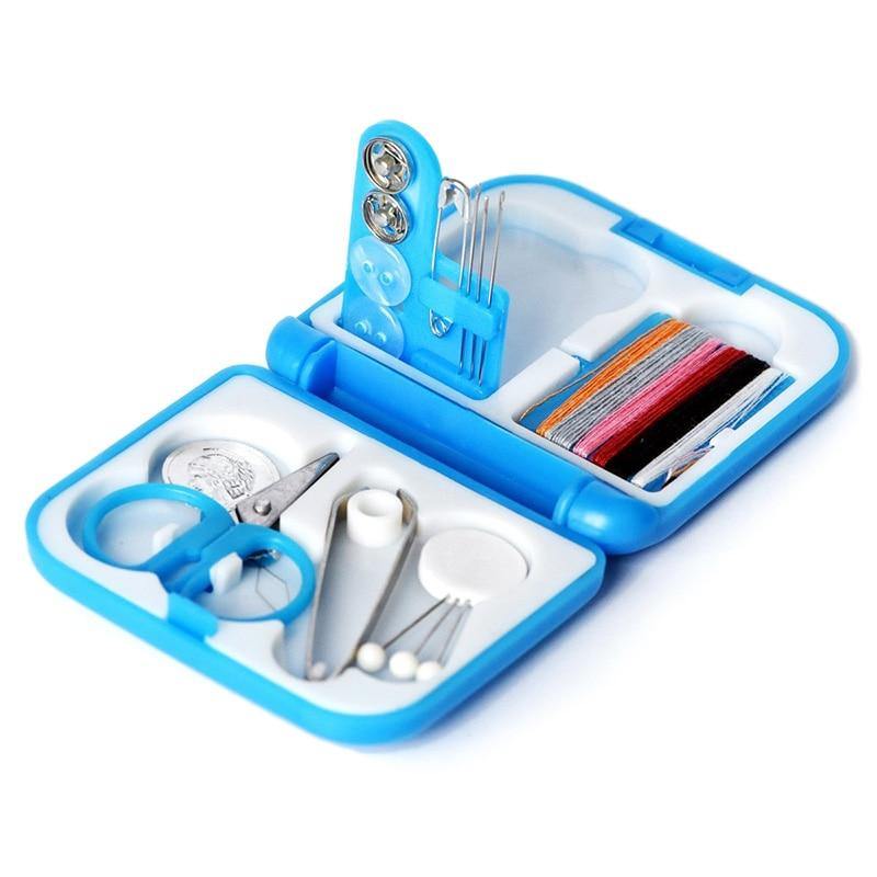 Planet Gates Multifunctional Sewing Kit Full Set Random Color Thread Needles Scissor Tweezers Needle Kit Sewing Box Set Household Arts Crafts