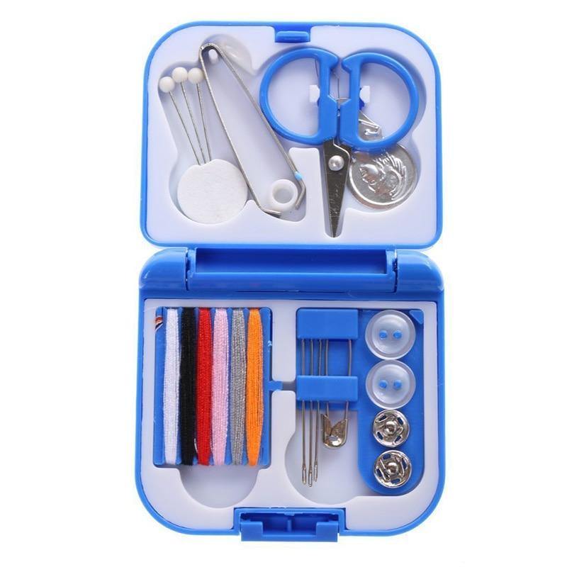 Planet Gates Multifunctional Sewing Kit Full Set Random Color Thread Needles Scissor Tweezers Needle Kit Sewing Box Set Household Arts Crafts