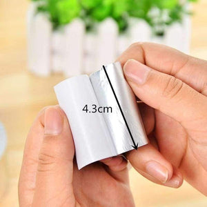 Planet Gates Multifunctional Strong Aluminium Self Adhesive Foil Tape Silver High Temperature Sealed Repair Pipe Wire Car Exhaust