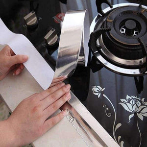 Planet Gates Multifunctional Strong Aluminium Self Adhesive Foil Tape Silver High Temperature Sealed Repair Pipe Wire Car Exhaust