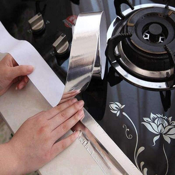 Planet Gates Multifunctional Strong Aluminium Self Adhesive Foil Tape Silver High Temperature Sealed Repair Pipe Wire Car Exhaust