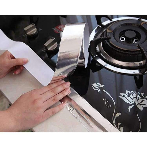 Planet Gates Multifunctional Strong Aluminium Self Adhesive Foil Tape Silver High Temperature Sealed Repair Pipe Wire Car Exhaust