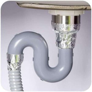 Planet Gates Multifunctional Strong Aluminium Self Adhesive Foil Tape Silver High Temperature Sealed Repair Pipe Wire Car Exhaust