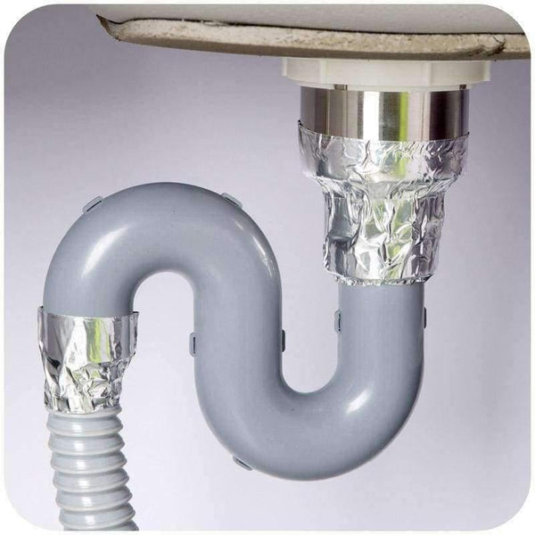 Planet Gates Multifunctional Strong Aluminium Self Adhesive Foil Tape Silver High Temperature Sealed Repair Pipe Wire Car Exhaust