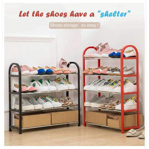 Planet Gates Multiple layers Shoe Rack Plastic parts Steel Pipe Shoes Shelf Easy Assembled Storage Organizer Stand Living Room Furniture