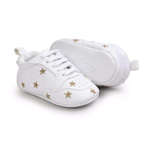 Planet Gates Multiple Star Baby Girl Shoes first walkers Lace-up Fashion Baby Shoes For 0-18 Months