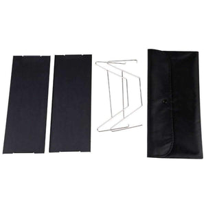 Planet Gates Multipurpose Square Folding Tables by 35*25*11cm with Carry Bag Black Outdoor Tables for Camping, Hiking, Picnic, Fishing, BBQ