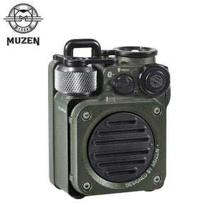 Planet Gates MUZEN Wild Mini Bluetooth 5.0 Wireless Speaker Outdoor Waterproof Punk Retro Art Birthday Present Creative Christmas Gift