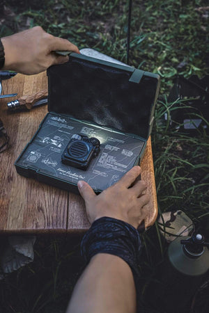 Planet Gates MUZEN Wild Mini Bluetooth 5.0 Wireless Speaker Outdoor Waterproof Punk Retro Art Birthday Present Creative Christmas Gift