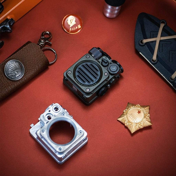 Planet Gates MUZEN Wild Mini Bluetooth 5.0 Wireless Speaker Outdoor Waterproof Punk Retro Art Birthday Present Creative Christmas Gift