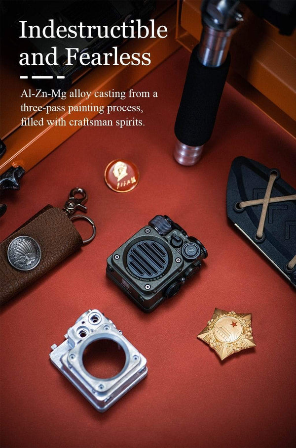 Planet Gates MUZEN Wild Mini Bluetooth 5.0 Wireless Speaker Outdoor Waterproof Punk Retro Art Birthday Present Creative Christmas Gift