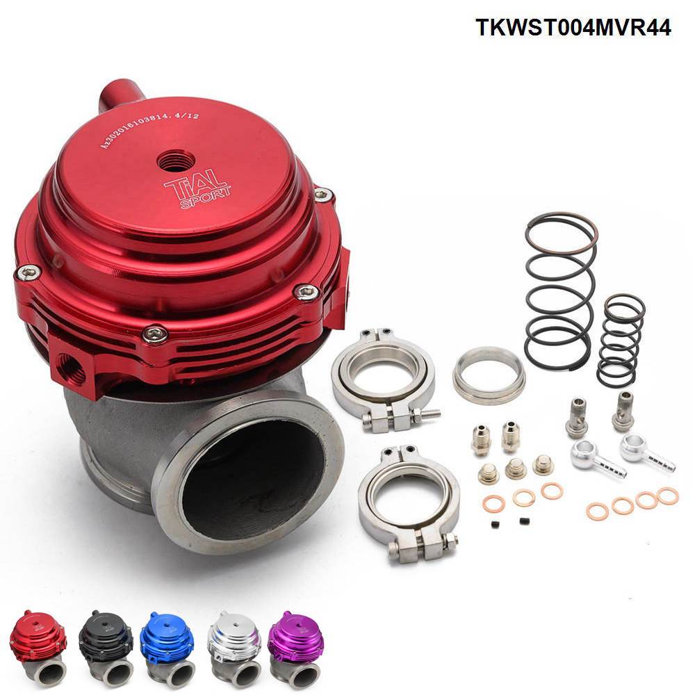 Planet Gates MVR 44mm V Band External Wastegate Kit 24PSI Turbo Wastegate with V Band Flange TKWST004MVR44
