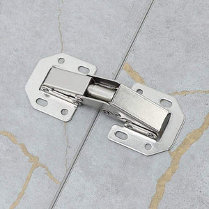MX 90Degree3-4Inch Not Drilling Hole Cabinet Hinge Cabinet Door Soft Closing Hinge Hydraulic Buffer Hinge Furniture Hardware