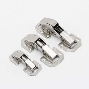 MX 90Degree3-4Inch Not Drilling Hole Cabinet Hinge Cabinet Door Soft Closing Hinge Hydraulic Buffer Hinge Furniture Hardware