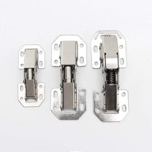 MX 90Degree3-4Inch Not Drilling Hole Cabinet Hinge Cabinet Door Soft Closing Hinge Hydraulic Buffer Hinge Furniture Hardware