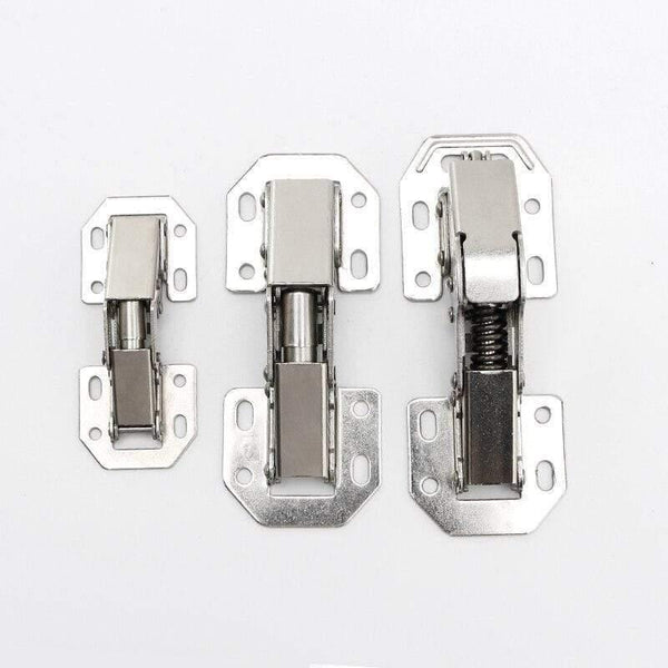 MX 90Degree3-4Inch Not Drilling Hole Cabinet Hinge Cabinet Door Soft Closing Hinge Hydraulic Buffer Hinge Furniture Hardware