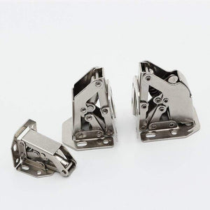 MX 90Degree3-4Inch Not Drilling Hole Cabinet Hinge Cabinet Door Soft Closing Hinge Hydraulic Buffer Hinge Furniture Hardware