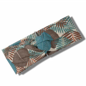 Boho Flower Headbands For Women Vintage Strecth Hairbands Bows Headband Yoga Turban Headwrap Girls Hair Accessories