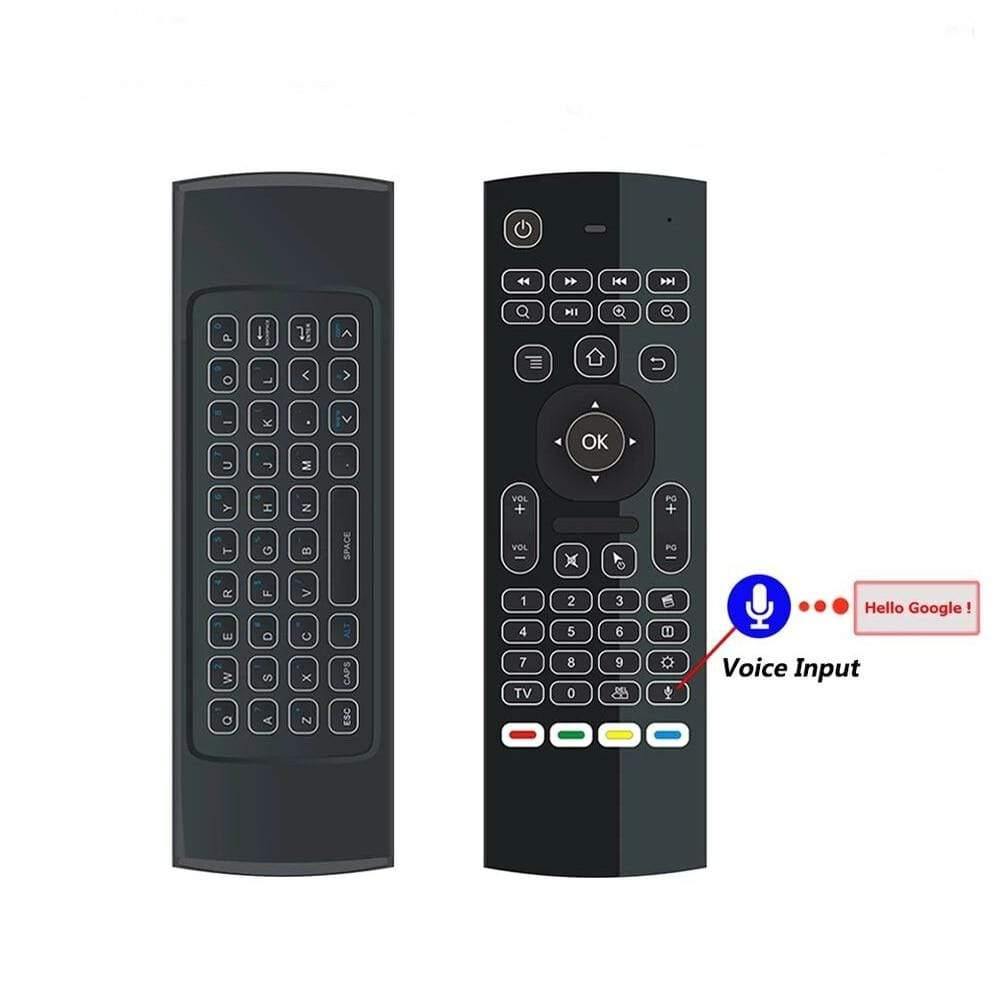 Planet Gates MX3 MX3-L Germany Smart Voice Backlit Poland Air Mouse IR 2.4G RF Sweden Remote Control For  UK Netherlands Android TV Box