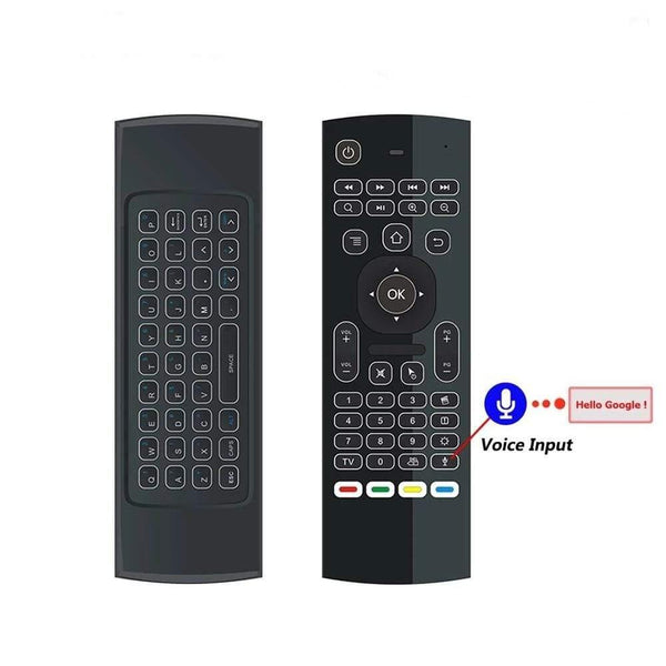 Planet Gates MX3 MX3-L Germany Smart Voice Backlit Poland Air Mouse IR 2.4G RF Sweden Remote Control For  UK Netherlands Android TV Box