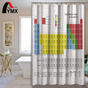 Planet Gates MYSC0003 / 180X180CM Periodic Table of Elements Digital Printing Shower Curtains Bathroom Products Hotel Shower Curtains Home Bath Decor