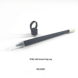 Planet Gates MZ-D06C Disposable Microblading Pen With18 U Tattoo Needles Double Shading 15 Tool Tebori Manual Microblade Needle Tools Kit Tatoo Guns