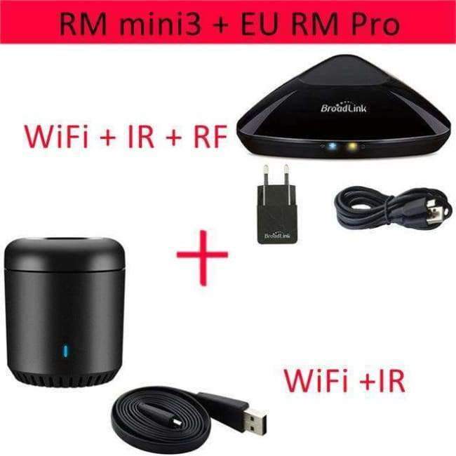 Planet Gates Broadlink RM Pro Mini3 Universal WIFI IR Remote Controller APP Control Timing Function for Smart Devices Electric Appliance Home