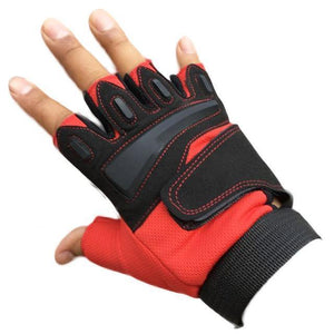 Planet Gates N Red / L Black Hawk Military Tactical Gloves Men Fighting Combat Half Finger Anti-slip Gloves M/L/XL