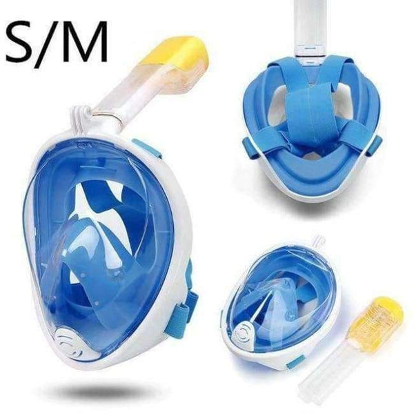 Planet Gates N01 S M Diving Mask Scuba Mask Underwater Anti Fog Full Face Snorkeling Mask Women Men Kids  Swimming Snorkel Diving Equipment