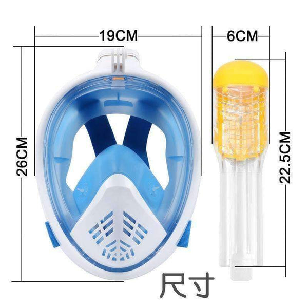 Planet Gates N01 S M Diving Mask Scuba Mask Underwater Anti Fog Full Face Snorkeling Mask Women Men Kids  Swimming Snorkel Diving Equipment