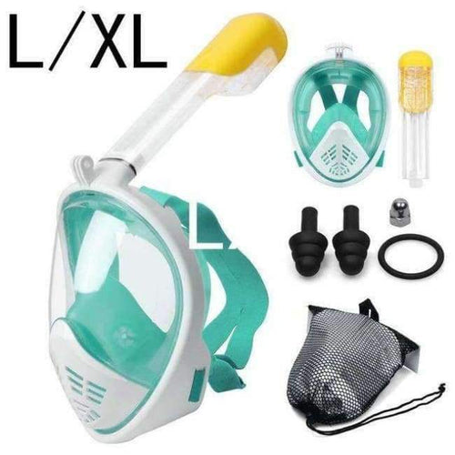 Planet Gates N08 L XL Diving Mask Scuba Mask Underwater Anti Fog Full Face Snorkeling Mask Women Men Kids  Swimming Snorkel Diving Equipment