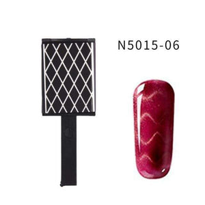 Planet Gates N5015-06 Nail Art Magnet Stick Cat Eyes Magnet for Nail Gel Polish 3D Line Strip Effect Strong Magnetic Pen Tools Gel Varnish
