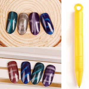 Planet Gates N5021 Nail Art Magnet Stick Cat Eyes Magnet for Nail Gel Polish 3D Line Strip Effect Strong Magnetic Pen Tools Gel Varnish