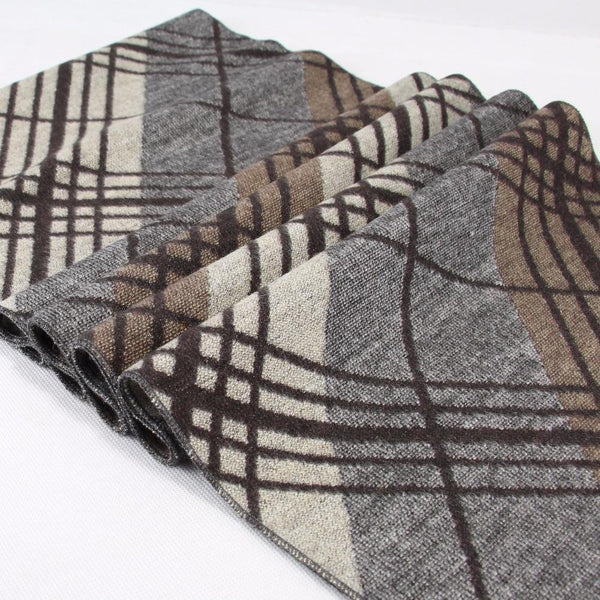 Planet Gates N708 Men scarf cotton Tassel double Fine stripe plaid Scarves men winter new Fashion striped Scarf for Men wraps